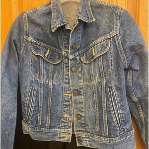 Lees vintage women’s jean jacket